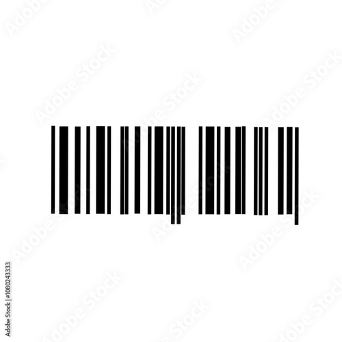 Barcode vector icon