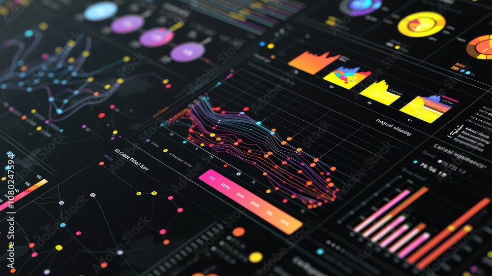 Dynamic Data Visualization with Colorful Graphs and Charts Dynamic Data Visualization with Colorful Graphs and Charts