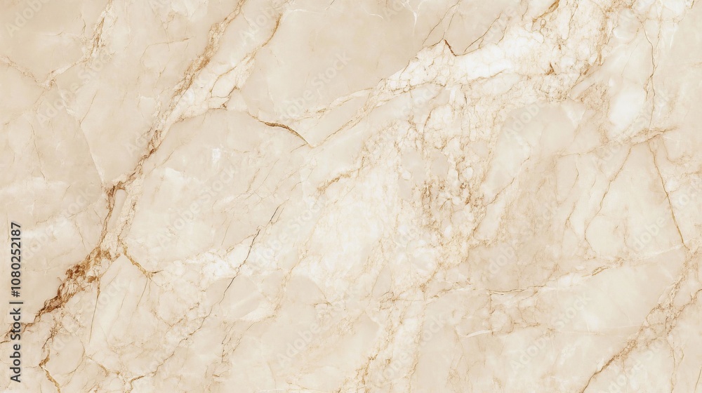 Fototapeta premium Natural Beige Marble, Luxury Marble Texture, High-Resolution Stone Surface for Interior Design.
