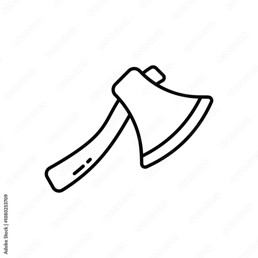 Axe vector icon stock illustration Axe vector icon stock illustration