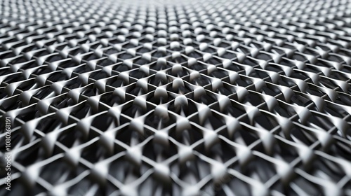 Abstract Metal Wire Gradient Mesh - a captivating and modern visual. The gradient mesh creates a sleek and stylish metallic texture.