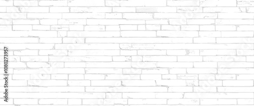 Obraz na płótnie White blocks grunge style brick wall texture. w salonie