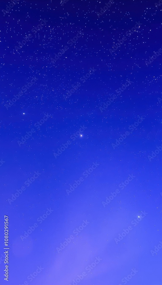 starry sky with a few stars and a single star, starry sky with a few stars and a single star,