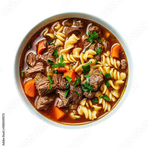 Delicious Bowl of Beef Nood...