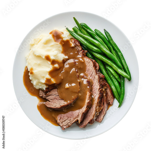 Delicious Plate of Roast Be...
