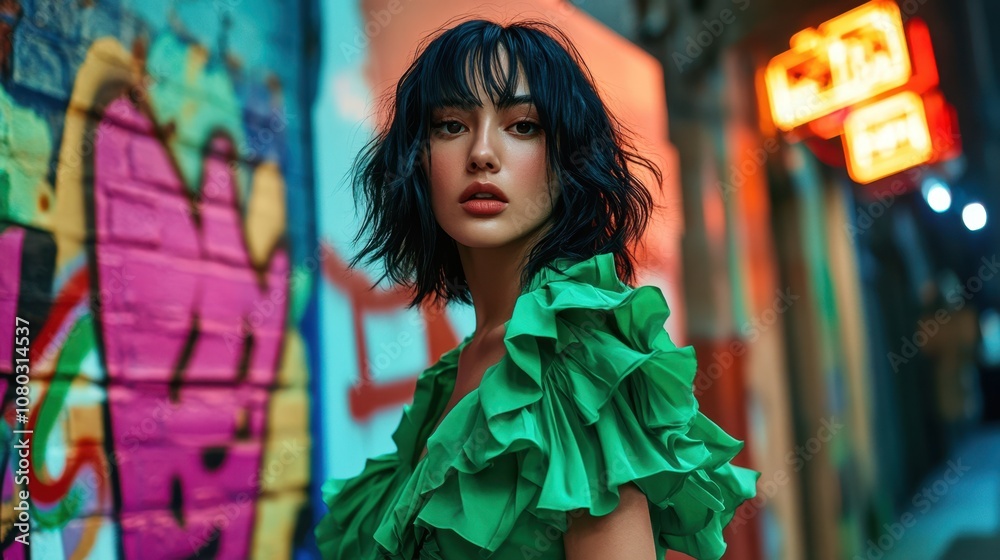 Fototapeta premium The Fashionable Urban Portrait