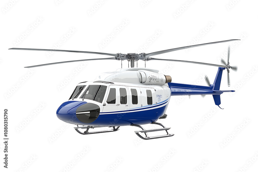 Advanced 3D Helicopter for Aerial Mobility and Transport isolated on transparent. PNG. Advanced 3D Helicopter for Aerial Mobility and Transport isolated on transparent. PNG.
