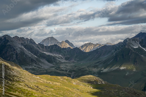 Stelvio Pass (Passo Del Stelvio) in the Italian Alps