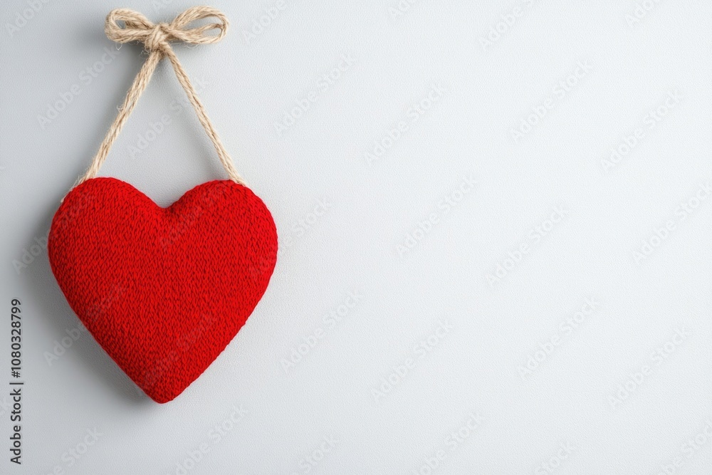 Photo frame of heart shape for mockup design on light wall background. ai generated Photo frame of heart shape for mockup design on light wall background. ai generated