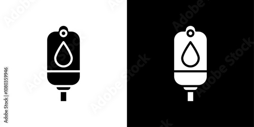 blood glucose icon linear logo isolated