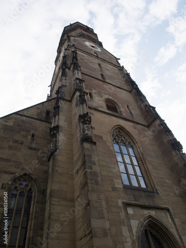 The Stiftskirche (Collegiate Church). This is an inner-city church in Stuttgart, Germany