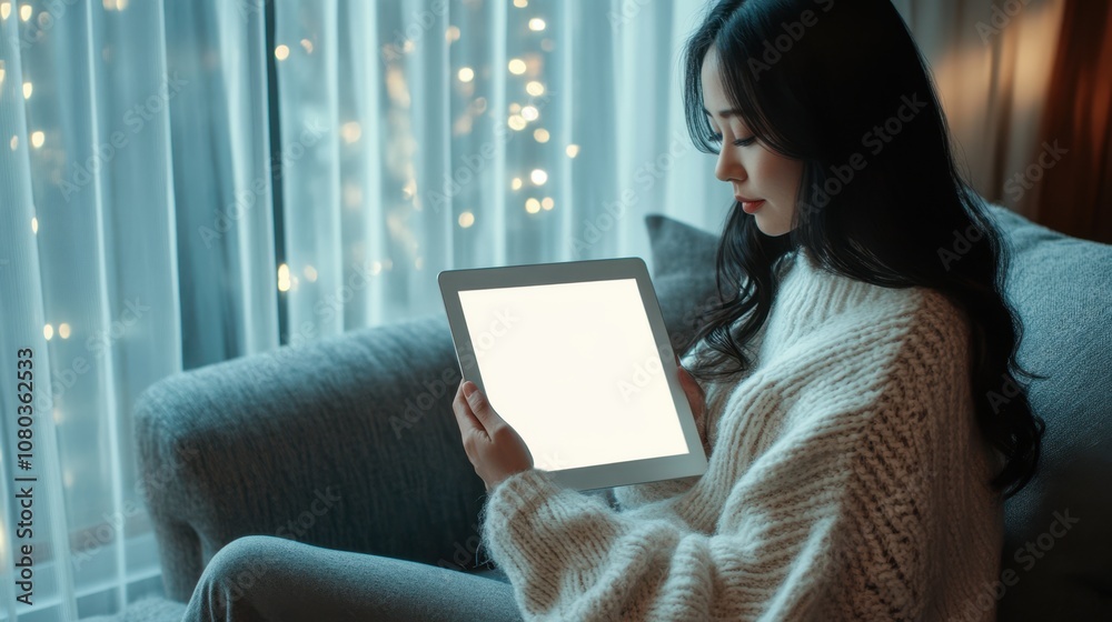 The Woman with a Tablet