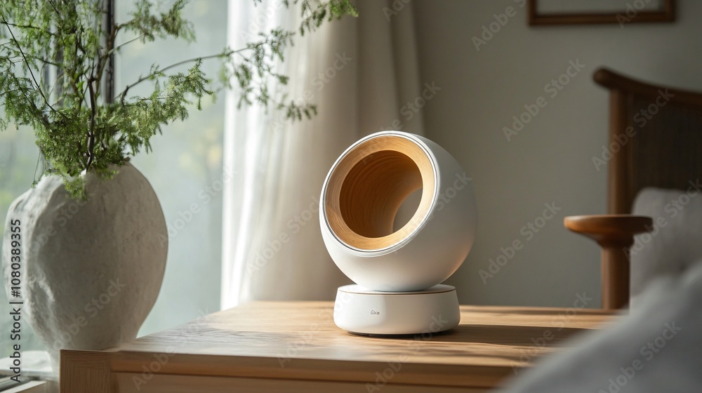 Modern Home Technology: A Serene Symphony of Design. Explore the seamless blend of wood and white in this innovative device, adding a touch of contemporary elegance to your interior. Modern Home Technology: A Serene Symphony of Design. Explore the seamless blend of wood and white in this innovative device, adding a touch of contemporary elegance to your interior.
