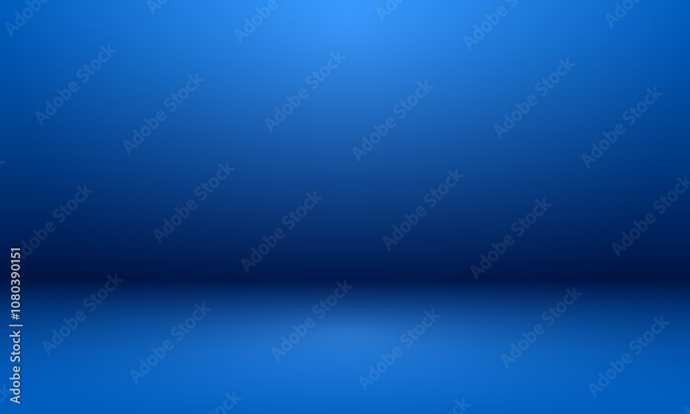 empty blue studio room vector background design empty blue studio room vector background design
