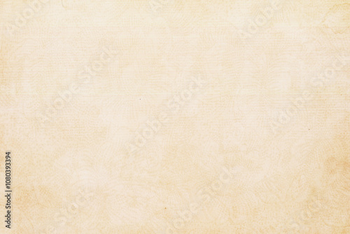 Structured sepia colored paper. Beige background