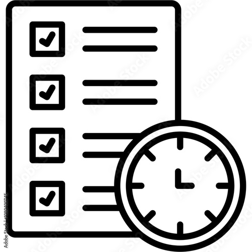 List Time Icon