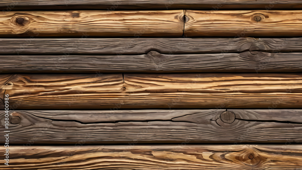 Close-up shot of a cabin wall that focuses on the wood texture Close-up shot of a cabin wall that focuses on the wood texture