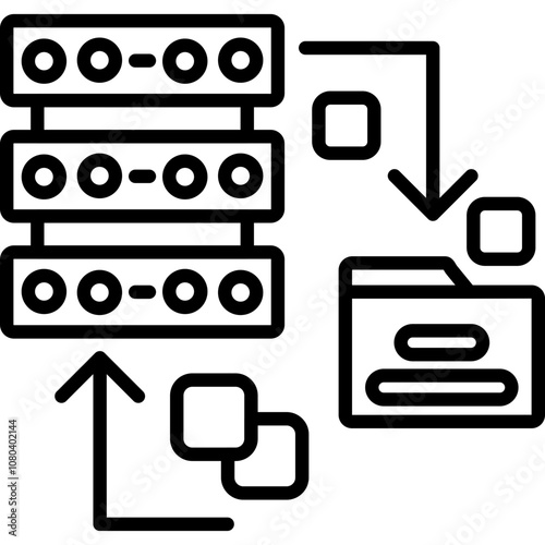 Data Migration Icon