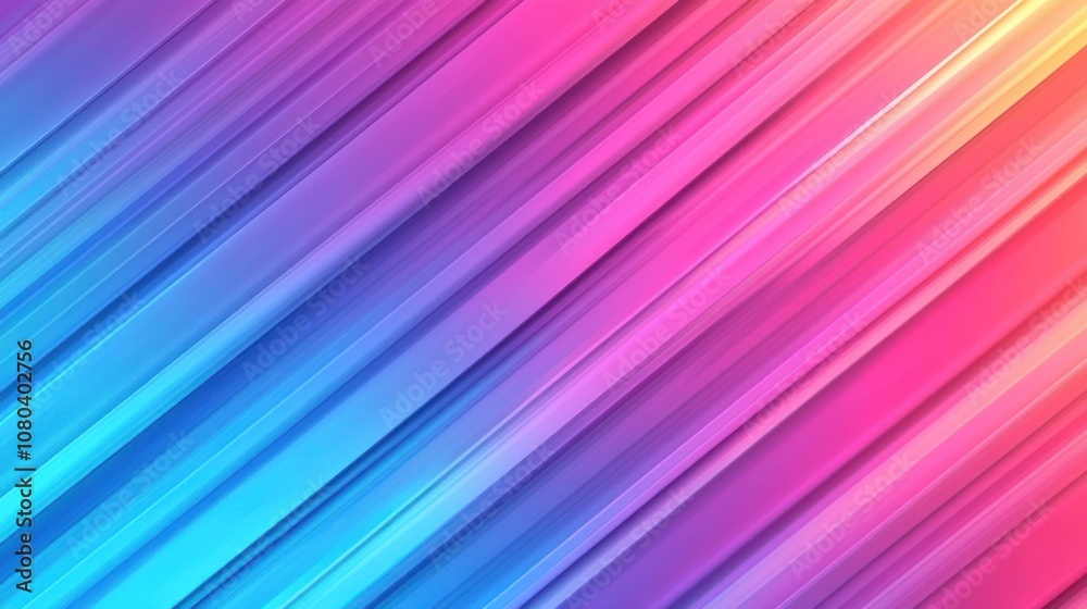 Colorful diagonal lines creating a vibrant abstract background Colorful diagonal lines creating a vibrant abstract background