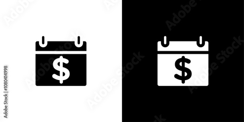 Annuity due icon linear logo isolated