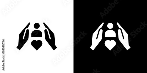 Customer care icon linear logo isolated