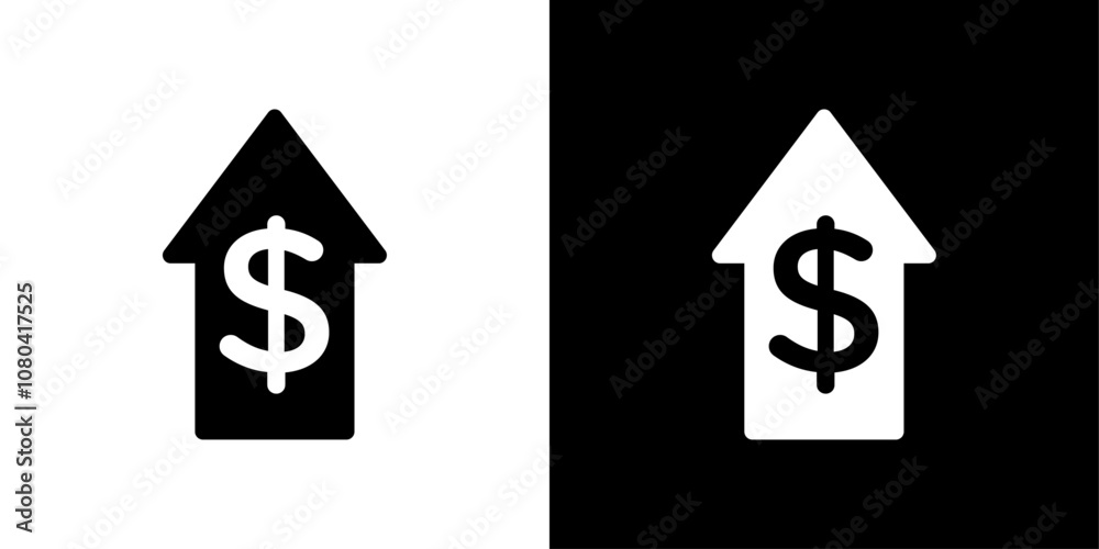 Expensive icon linear logo isolated Expensive icon linear logo isolated