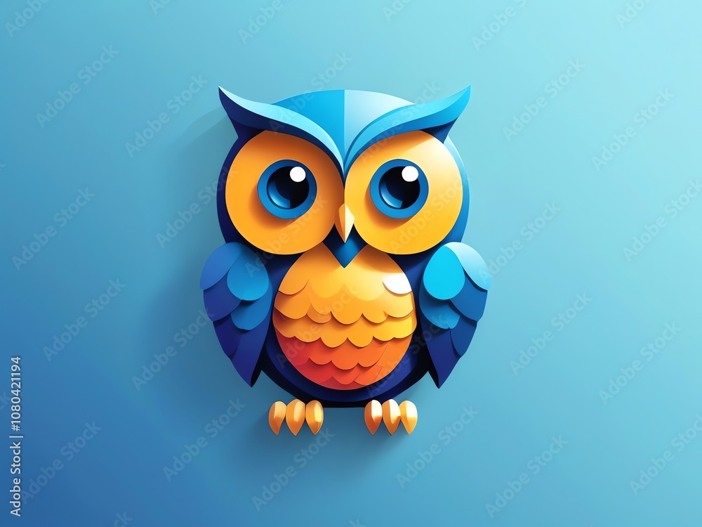 Paper Owl Illustration Paper Owl Illustration