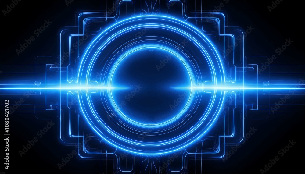 Obraz premium abstract blue background