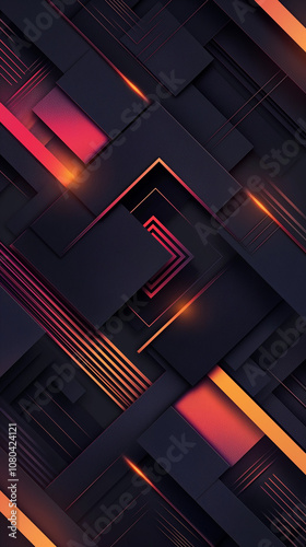 abstract background with squares