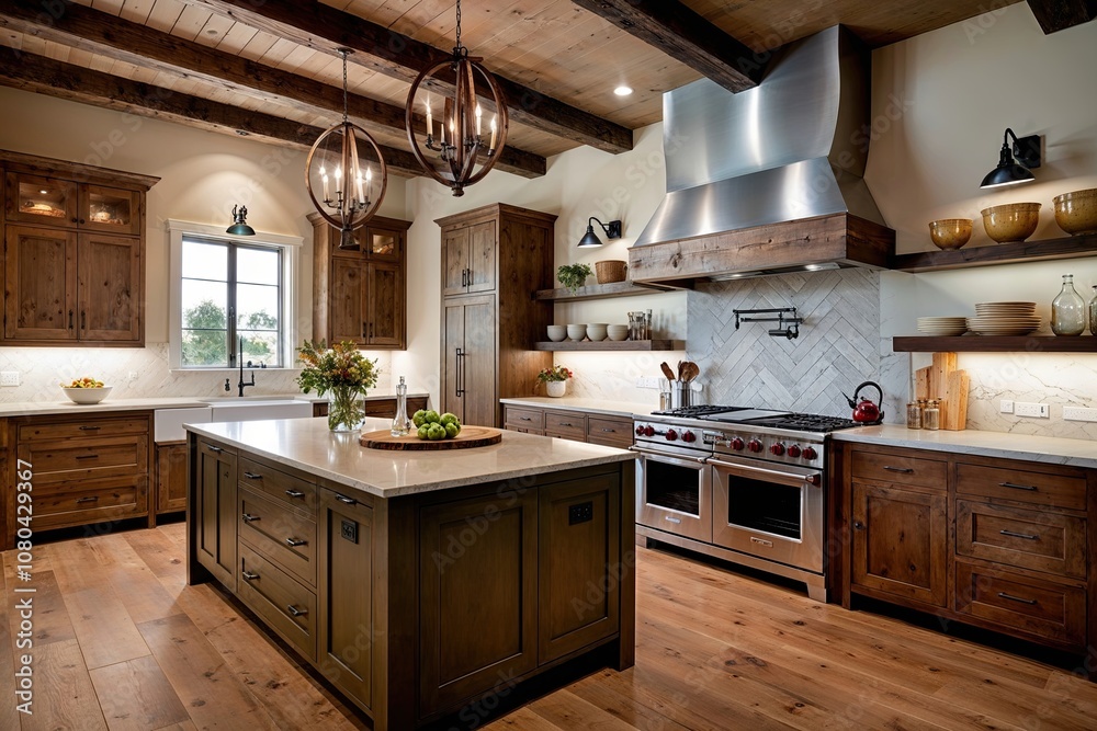 Modern Farmhouse Kitchen Design Embracing Rustic Charm and Earth Tone Aesthetics Modern Farmhouse Kitchen Design Embracing Rustic Charm and Earth Tone Aesthetics