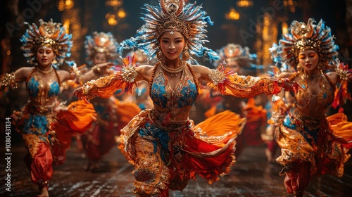 Cultural Splendor: Majestic Dance Ceremony