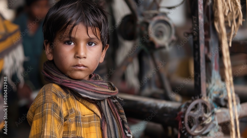 Child Labor in Sweatshop Conditions in Developing Region Child Labor in Sweatshop Conditions in Developing Region