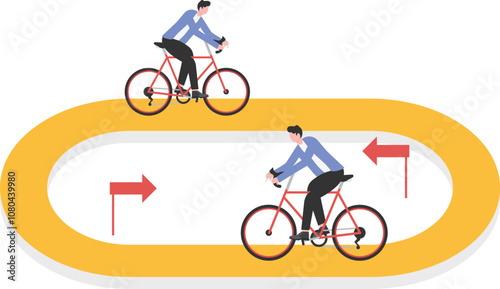 Repetition of useless tasks or processes, dead ends in careers or jobs, useless guidance or advice,
