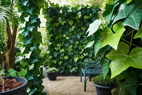 Lifelike Ivy Leaves for Stunning Garden Decor in a Vibrant Jungle Environment
