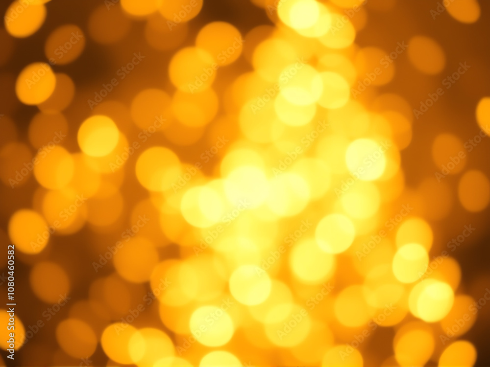 Warm golden bokeh lights creating a dreamy atmosphere during a festive celebration at night in an urban setting Warm golden bokeh lights creating a dreamy atmosphere during a festive celebration at night in an urban setting