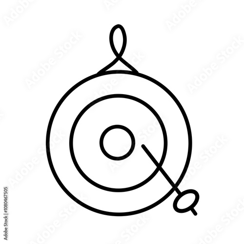 Musical instruments sketch illustration