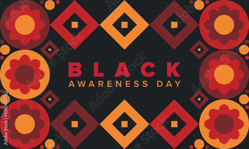 Black Awareness Day. Holiday in Brazil. Afro Brazilians. Celebrate awareness by the black community in November. African and brazilian culture. Black history art. Vector illustration