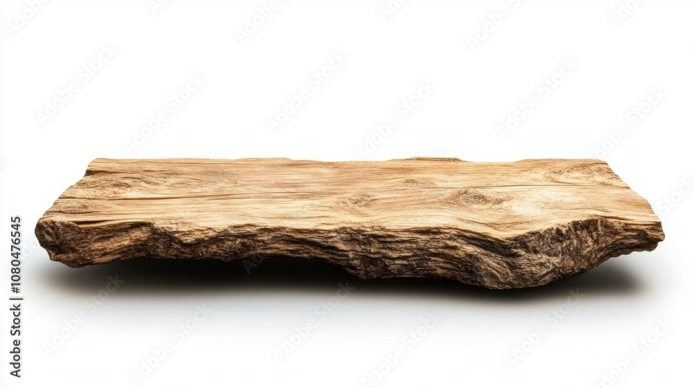 Natural wood slab, unique texture, isolated on white background. Natural wood slab, unique texture, isolated on white background.