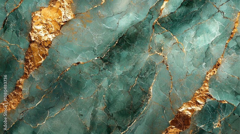 A close-up of textured turquoise stone with golden veins, showcasing natural beauty. A close-up of textured turquoise stone with golden veins, showcasing natural beauty.
