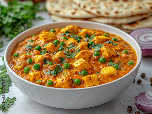 Tapety artystyczne Matar Paneer