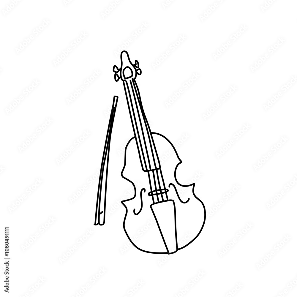 Music doodle vector illustration Music doodle vector illustration