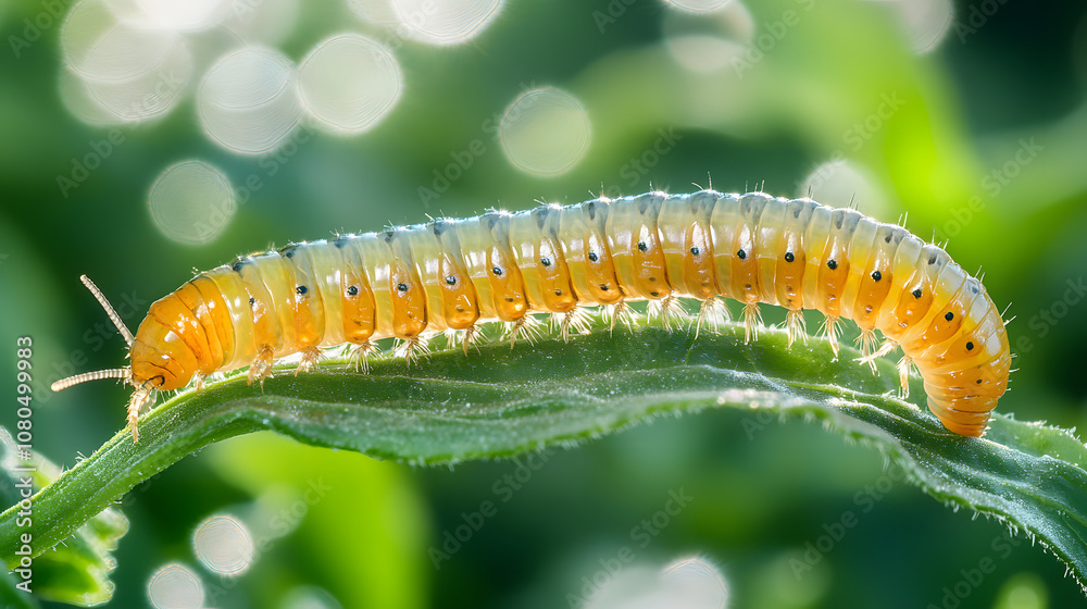 The Dance of Nature: An Up-Close View of a Spinochordodes Tellinii Worm Amongst Wild Grass Strands The Dance of Nature: An Up-Close View of a Spinochordodes Tellinii Worm Amongst Wild Grass Strands