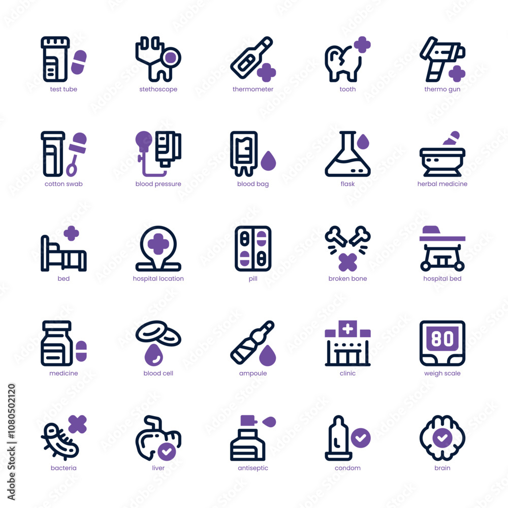 Healthcare and Medical icon pack for your website, mobile, presentation, and logo design. Healthcare and Medical icon dual tone design. Vector graphics illustration and editable stroke. Healthcare and Medical icon pack for your website, mobile, presentation, and logo design. Healthcare and Medical icon dual tone design. Vector graphics illustration and editable stroke.
