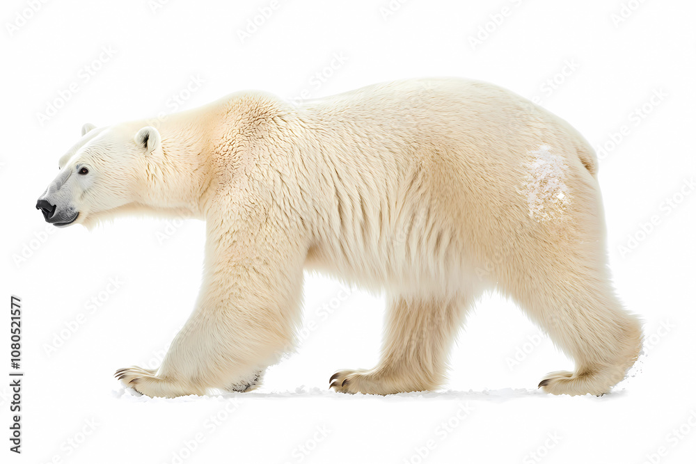 polar bear isolated polar bear isolated