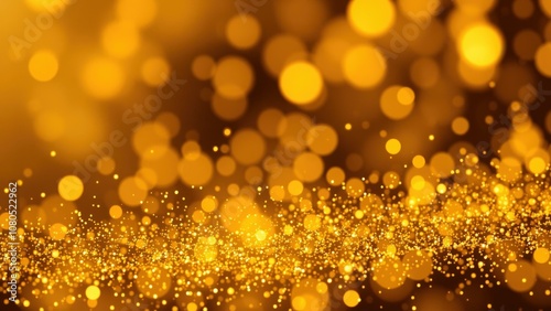 Golden Sparkle Background: Perfect for Celebrations, Holidays, and Festive Designs