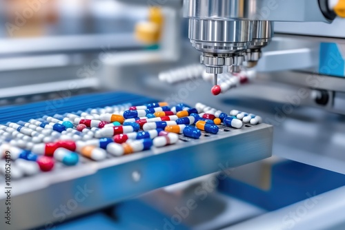 Efficient pill counting and sorting in pharmaceutical factory