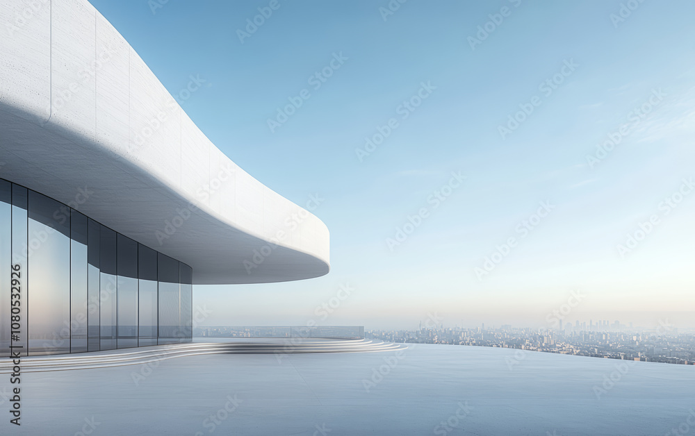 Minimalist modern art building space structure
Minimalist modern art building space structure