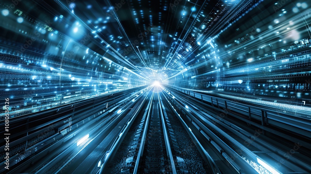 Science Fiction Track - a futuristic and dynamic visual. The sci-fi inspired track design creates an engaging and high-tech scene. Science Fiction Track - a futuristic and dynamic visual. The sci-fi inspired track design creates an engaging and high-tech scene.