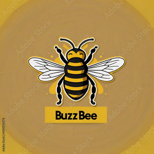 illustration of a bee