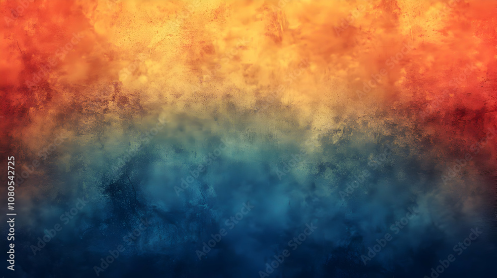 Abstract Background - Orange and Blue Gradient Texture Abstract Background - Orange and Blue Gradient Texture